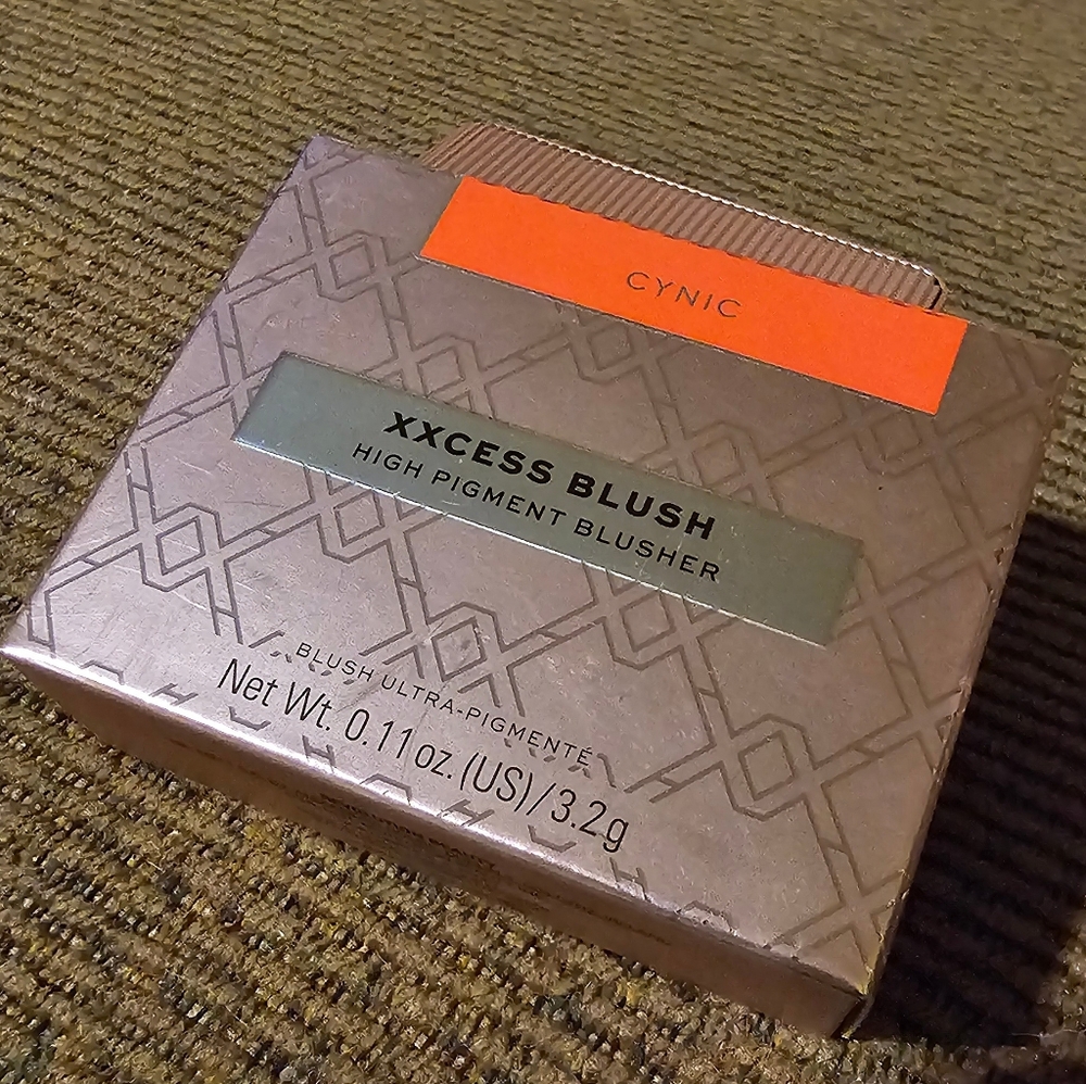 XX By Revolution XXcess Blush Cynic High Pigmented Full Size 3.2g New In Box - Picture 2 of 7